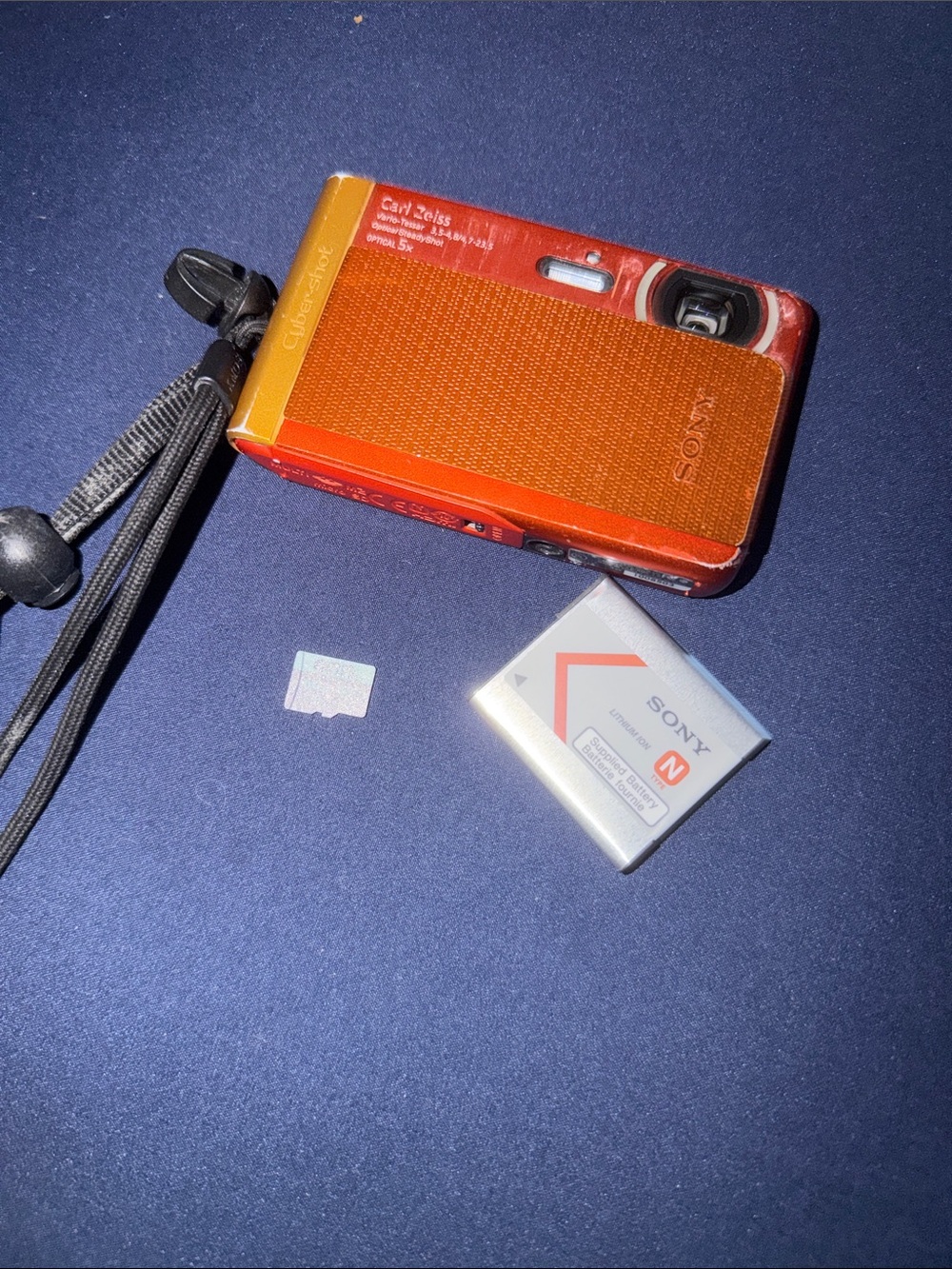SONY Digital Camera Cyber-shot TX30 5x Optical Orange DSC-TX30